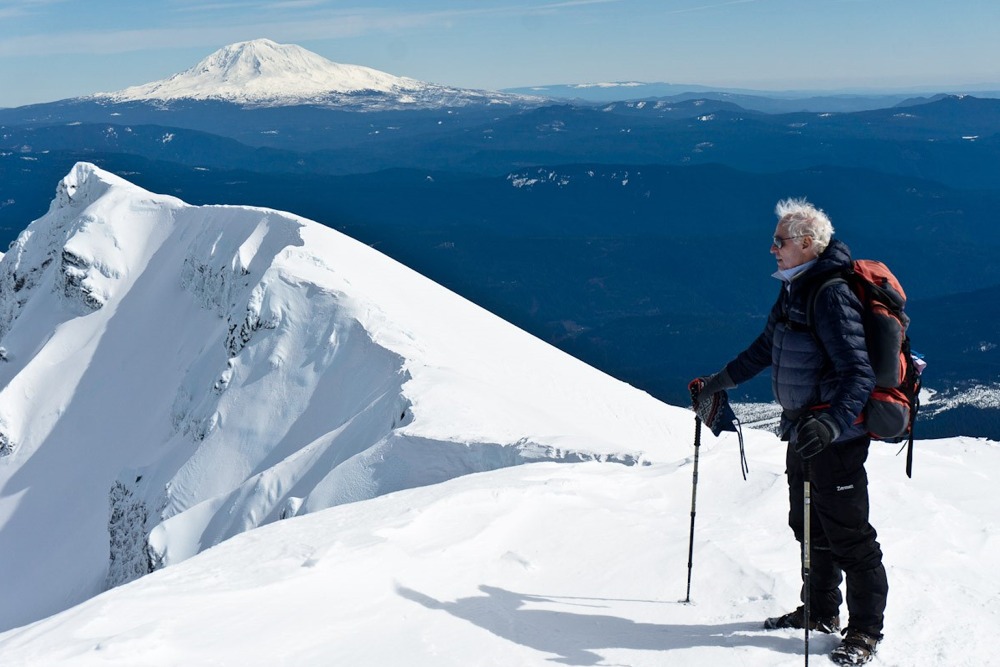 Anthony Keyter on Mt. St. Helens